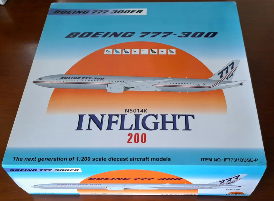 Inflight200 IF773HOUSE-P Boeing 777-300 House Colours N5014K 1:200