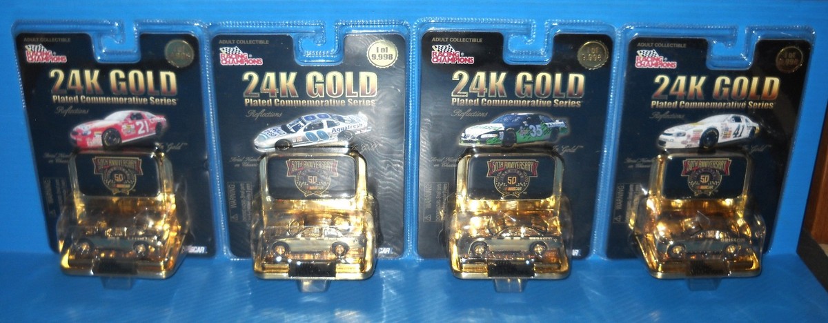 Racing Champions 24k Gold #46 50th Anniversary NASCAR Die Cast Car
