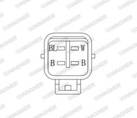 Wagner Lambdasonde Regelsonde FüR Toyota Auris Kombi _E18_ 1.8 Hybrid NRE15_