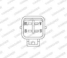 WAGNER Lambdasonde Regelsonde für Toyota Auris Kombi _E18_ 1.8 Hybrid NRE15_
