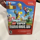 New ListingNintendo New Super Mario Bros. Wii Multiplayer Platformer Game NTSc acceptable