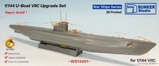 BUNKER STUDIO WS14401 1/144 U-Boat VIIC Upgra...