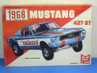 RARE MPC CRAFT MASTER 1968 FORD MUSTANG 427 GT  ANNUAL KIT # 1368-300  COMPLETE