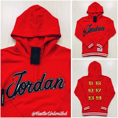 RARE Nike Air Jordan Chicago’s Own Championship Tribute Hoodie Men’s  X-Small