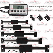 DRO Digital Readout Linear Scale Magnet Remote LCD Display CNC Milling Lathe
