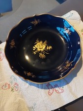 lindner porcelain ceremonial bowl cobalt