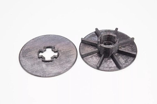 Replacement Fan Blade for Ridgid EB44241 Spindle Sander Part# 830291 - Picture 3 of 4