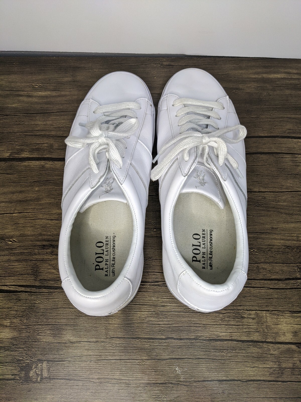 Polo by Ralph Lauren White Sneaker with 