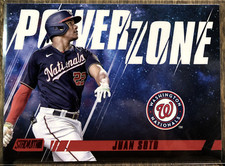 2022 Stadium Club Power Zone Red Foil PZ-3 Juan Soto Nationals Yankees⚡️