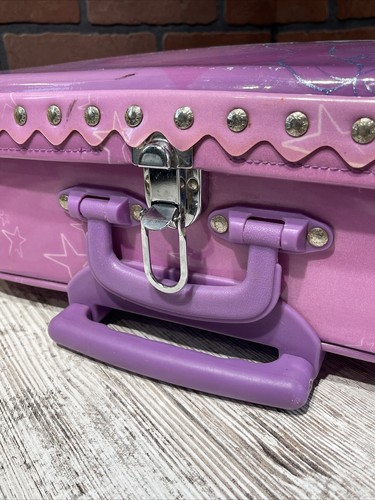 Maleta con ruedas Bratz Envogue de colección acolchada grande 18" RARA - Imagen 9 de 14