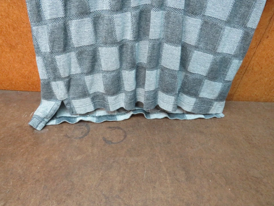 Camisa de Golf Izod Hombre Gris Cuadros Talla M Camisa 100% Algodón Foto 4 de 4