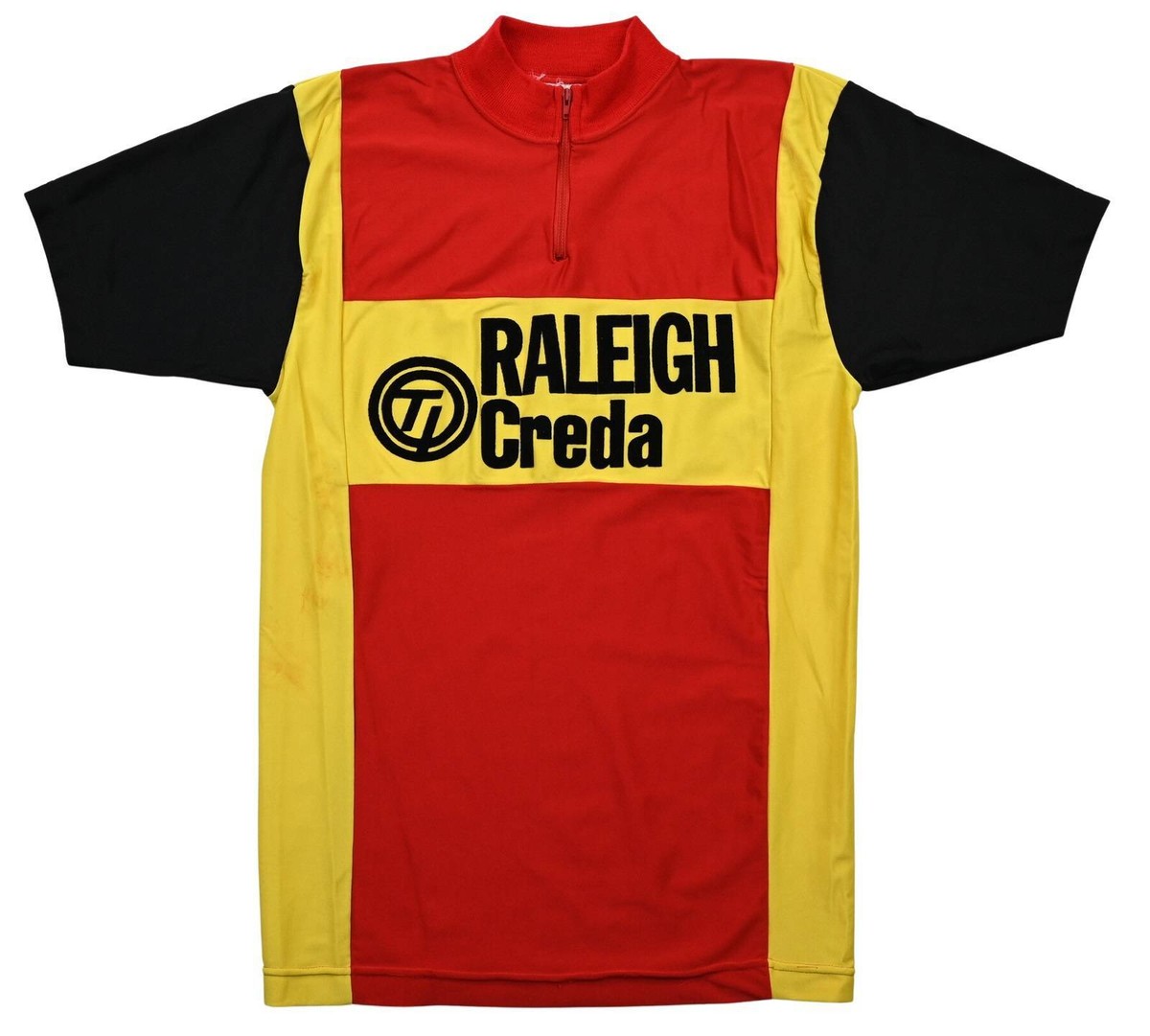 Maillot cycliste vintage des années 70 TI RALEIGH fabriqué en