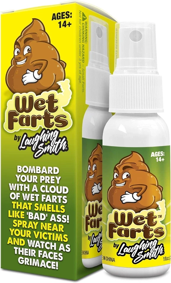 Laughing Smith - Wet Farts - Potent Stink Spray - Extra Strong Stink - Prank Gag - Image 3 of 4