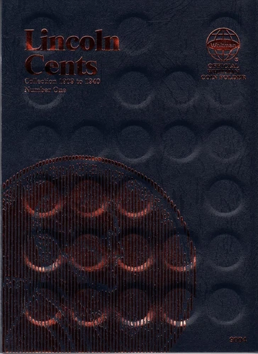 (84) Coins Lincoln Wheat Cent 1909-1940 In Whitman 3 Page Album - Book # 9004
