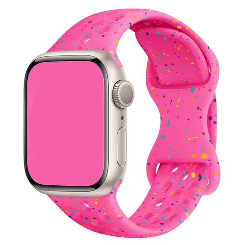 Silicone Strap For Apple Watch Band Ultra 2 49mm Bracelet Series 10 9 8 7 6 5 SE - 第 18/24 張圖片