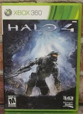 HALO 4 - XBOX 360 - 343 INDUSTRIES - MICROSOFT STUDIOS No Manual