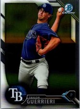 Taylor Guerrieri #BCP233 2016 Bowman Chrome Prospects Black & Gold   Rays