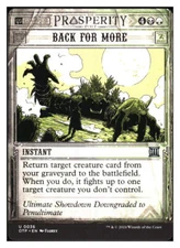 Back for More (showcase) Outlaws of Thunder Junction MTG - NM+ *Mythic Relics*