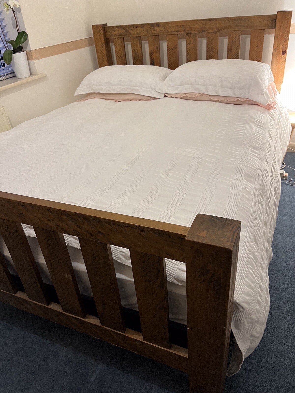Wooden Bed Frame King Size eBay