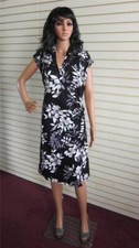 Print Dress Plus Size 30 UK by Simply Be Classics Holiday Perfect