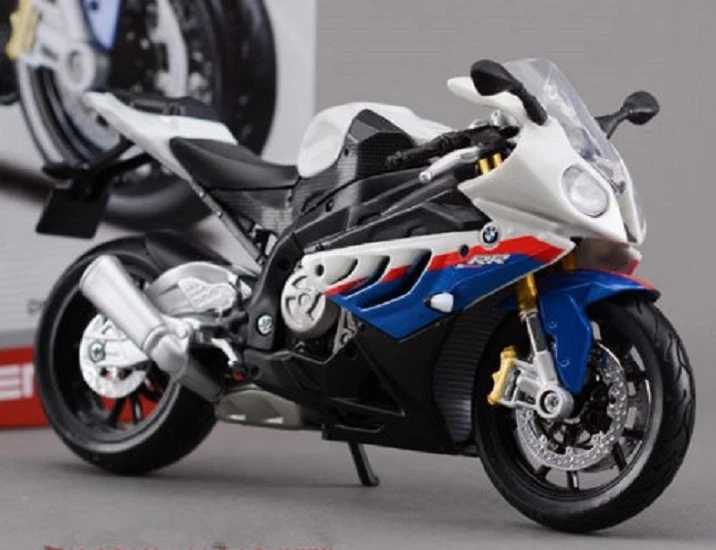Maisto 1:12 BMW S1000RR 39191 Assemble DIY Motorcycle Bike Model Toy New In Box - Image 4 of 4