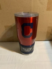 Cleveland Indians MLB 30oz Red Tumbler Cup Mug Boelter Brands New