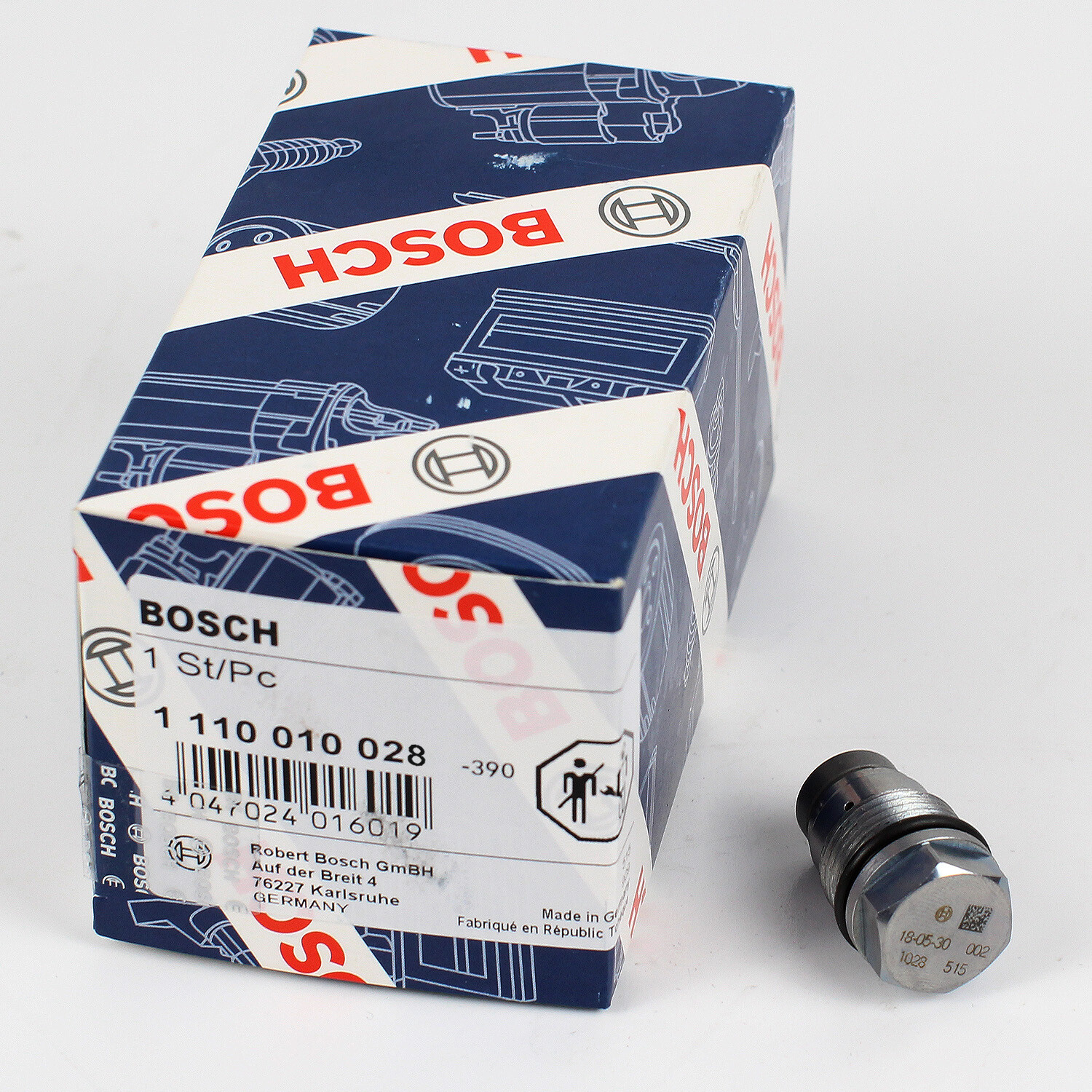 OEM BOSCH FUEL PRESSURE RELIEF VALVE FOR NISSAN PATROL DX ST GU Y61 3