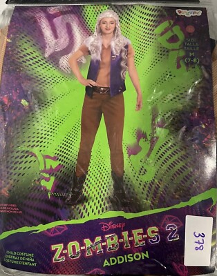 Addison Werewolf Classic Disney Zombies 2 Fancy Dress Up Halloween Child Costume