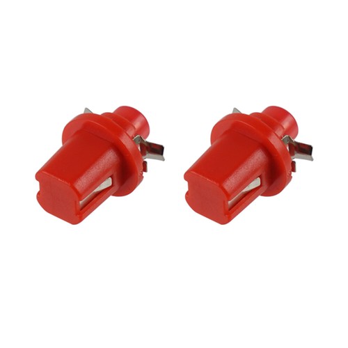 10 piezas T5 B8.5D Rojo LED Velocímetro Medidor Tablero Medidor Panel de Instrumentos Bombillas - Imagen 5 de 8