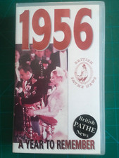 Video about 1956 - A Year to Remember - British Pathe News - PAL VHS Tape