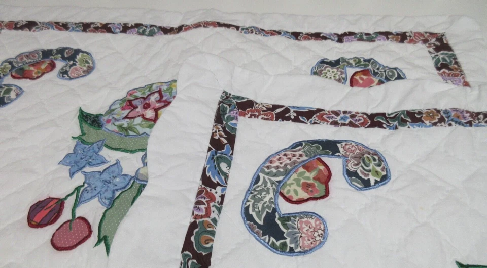 RARO! Funda de almohada de colección 2 legacy para muebles para el hogar festoneada acolchada sham 20" x 26"" Foto 4 de 4