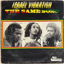 Israel Vibration "The Same Song" Top Ranking LP 1978 Original Roots Reggae, Dub