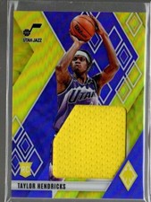 Taylor Hendricks 2023-24 Phoenix Basketball Rookie Jersey Materials RC /99