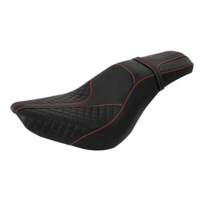 Driver Passenger Seat Fit For Harley Softail Slim Deluxe Heritage Classic 18-25