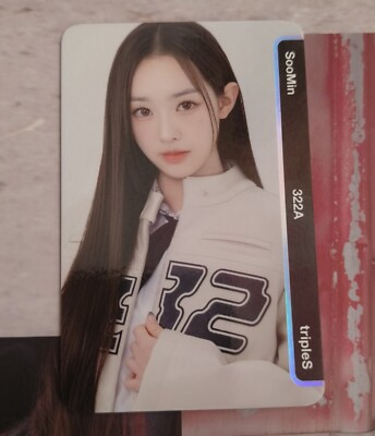 Triples Objekt Soomin Kpop Unscanned Photocard