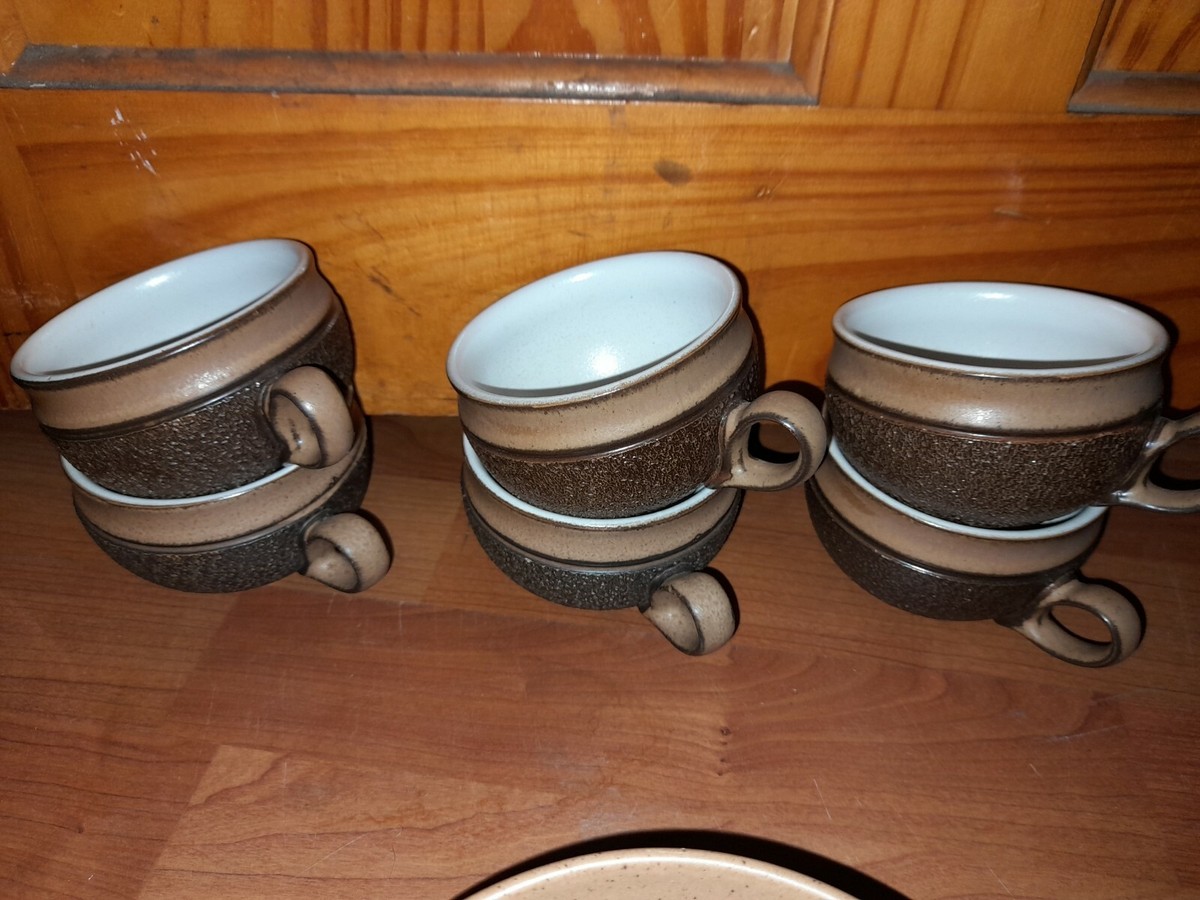 Denby Cotswold Dinner Set 14 Pieces excellent condition Cups