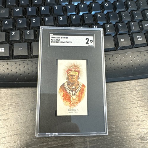 1888 N2 Allen & Ginter #28 Keokuk — SGC 2