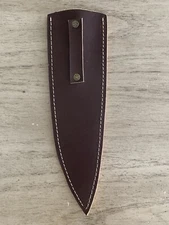 HANDMADE LEATHER SHEATH FOR FIXED BLADE KNIFE / Holster