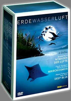 Erde/Wasser/Luft - Box - (u.a. Deep Blue / Mikrokosmos) # 4-DVD-BOX-NEU