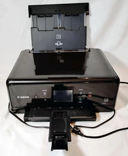 Canon PIXMA TS6120 Inkjet Multifunction Printer Scanner Copier BLACK Working