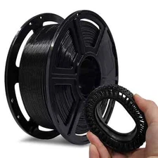 FLASHFORGE PLA Flexible 1.75 mm, 4X longer stretch 3D Printer Filament 1Kg (2...