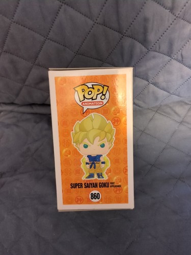 Funko Pop! Dragon Ball Z Super Saiyan Goku First Appearance #860 Go! Exclusive - Picture 5 of 6