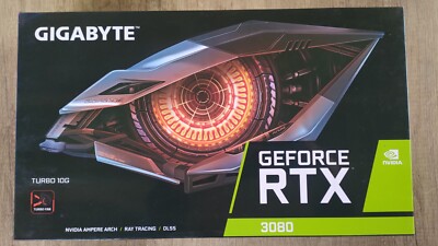 Gigabyte RTX 3080 Turbo - Nur Karton - OHNE GPU!!!