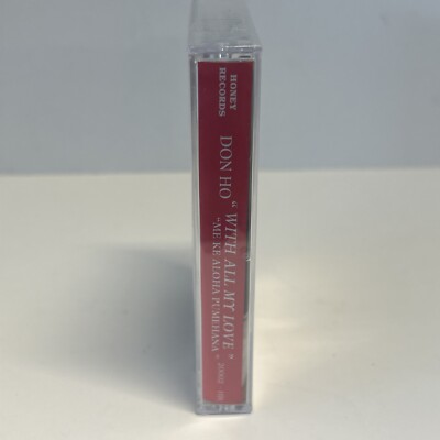 NEW With All My Love by Don Ho (Hawaii) (Cassette, Honey