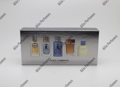 DOLCE&GABBANA 5点セット Dolce & Gabbana EDT + EDP 5pcs set mini splash for men | eBay