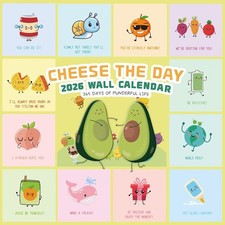 2026 Funny Calnedar - 2026 Wall Calendar with 365 Funny Puns, Cute Calendar 2026