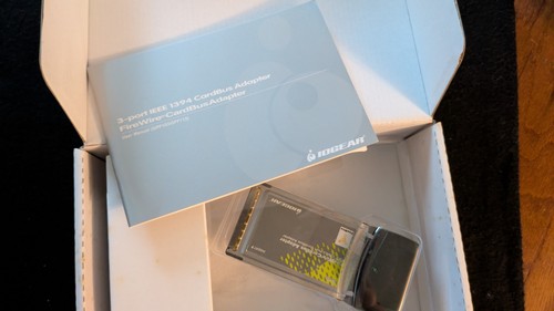 IOGEAR FireWire IEEE 1394 PCMCIA CardBus 3 Ports GPF113 - 第 3/5 張圖片