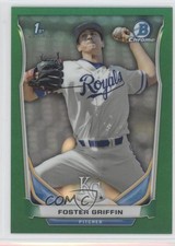 2014 Bowman Draft Chrome Green Refractor 23/150 Foster Griffin #CDP24 h3a