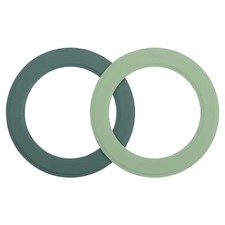 2Pcs Magnetic Sticker Ring Magnetic Adapter Ring Light Green Green