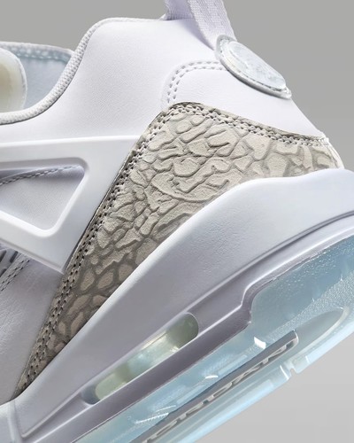Jordan Spizike Low Men's Size 11.5 White/Neutral Gray FQ1759-103 Fast Shipping - Picture 6 of 8